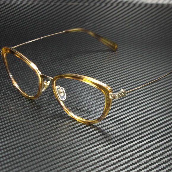 Versace Pale Gold Eyeglasses